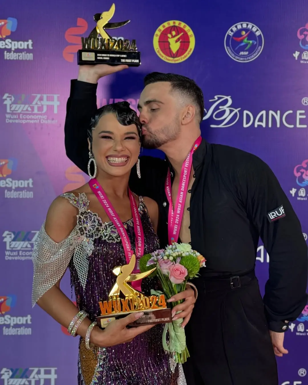 Anastasia și Serghei Mărușter-campionii dansatori