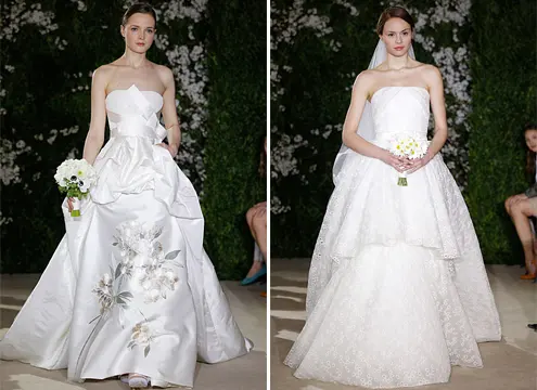Свадебные платья от Carolina Herrera 
