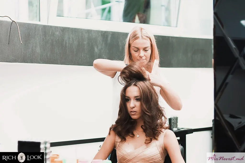 Подготовка к девичнику в салоне красоты Rich Look